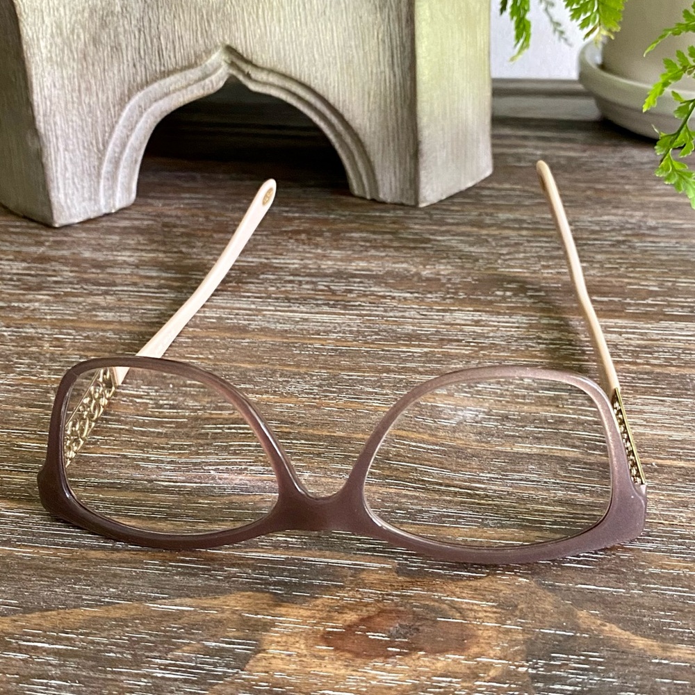 Tiffany & Co. TF 2130 8210 Rectangle Plum Pink Gold Frame Glasses 52*16*140 - Picture 5 of 16